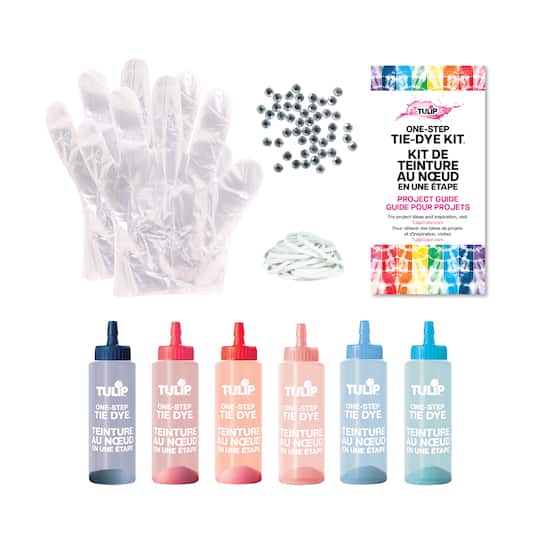 Tulip® Star Spangled Tie-Dye Iron-On Gems Kit